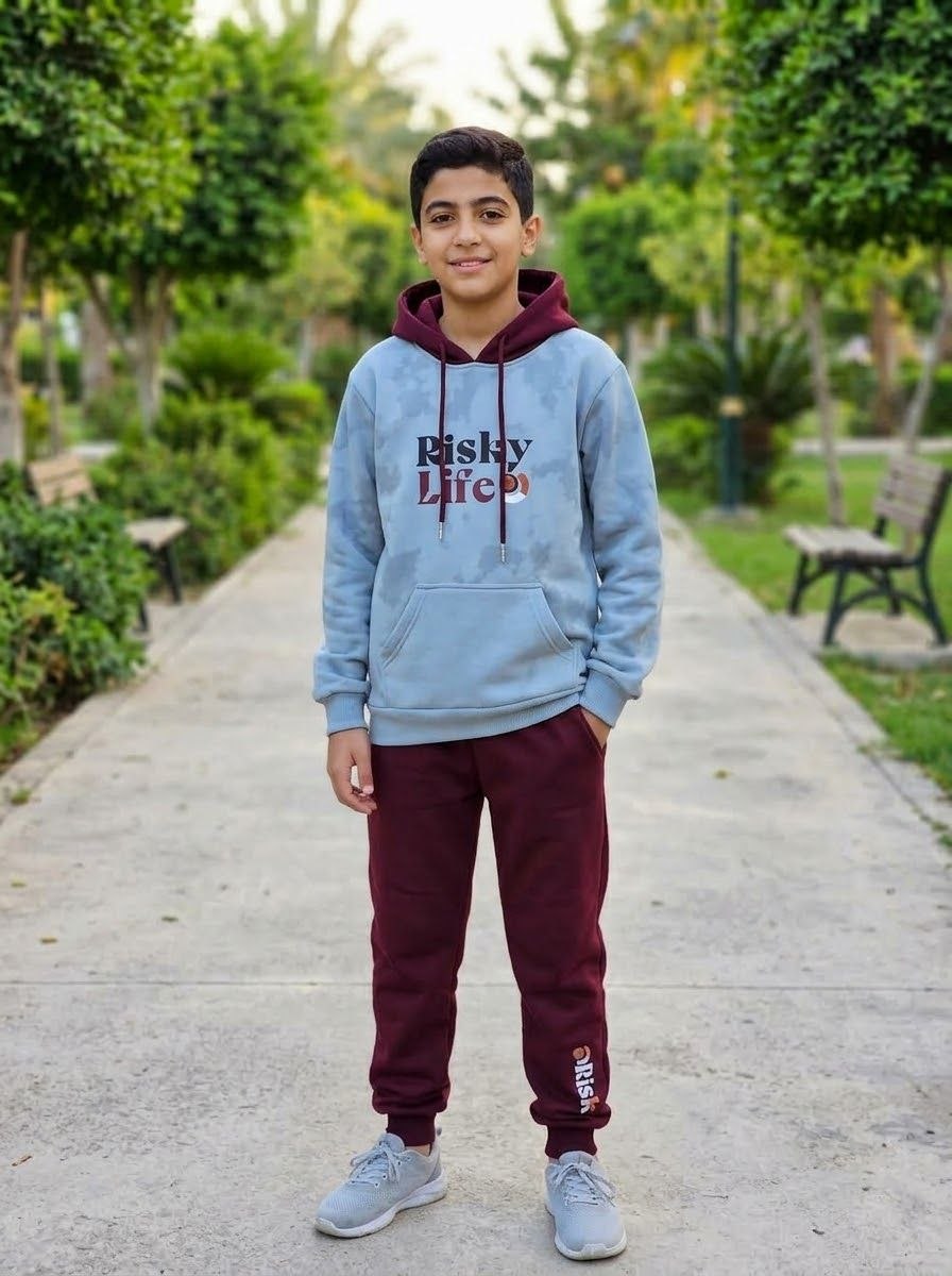 بيجامة للأطفال أزرق سماوي